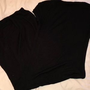 black summer dress - form fitting